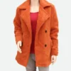 beth dutton orange fur coat