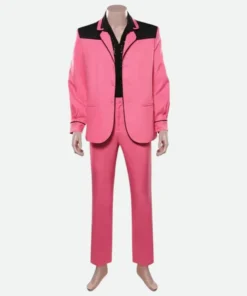 elvis presley pink suit