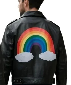 rainbow country leather jacket