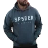 slate grey sp5der hoodie