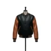 all leather letterman jacket