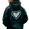 chrome hearts leather hoodie