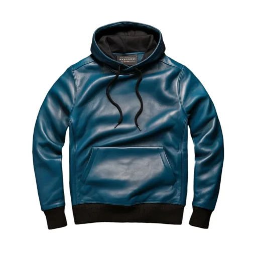 rich electric blue hoodie