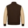 Wool and Leather Varsity Jacket - Image 2