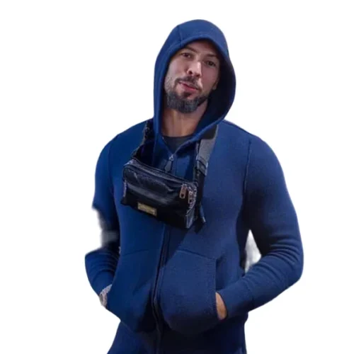 andrew tate blue tracksuit