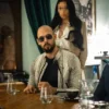 andrew tate python leather jacket