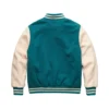 Aqua Varsity Jacket - Image 2