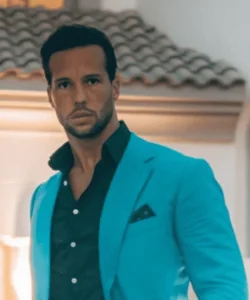 tristan tate in green suit