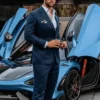 tristan tate in suit blue