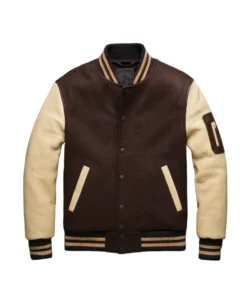 Wool And Leather Varsity Jacket