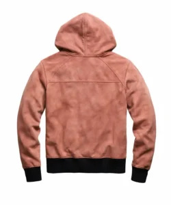 Elijah Rose Suede Pink Sweatshirt