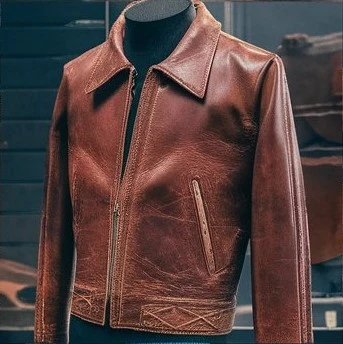 cowhide leather jacket manufacturing