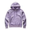 fredrick light purple leather sweatshirt