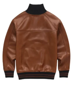 Juelz Brown Leather Jumper