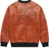 Laird Brown Leather Sweater