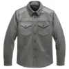 zachariah grey original leather shirt