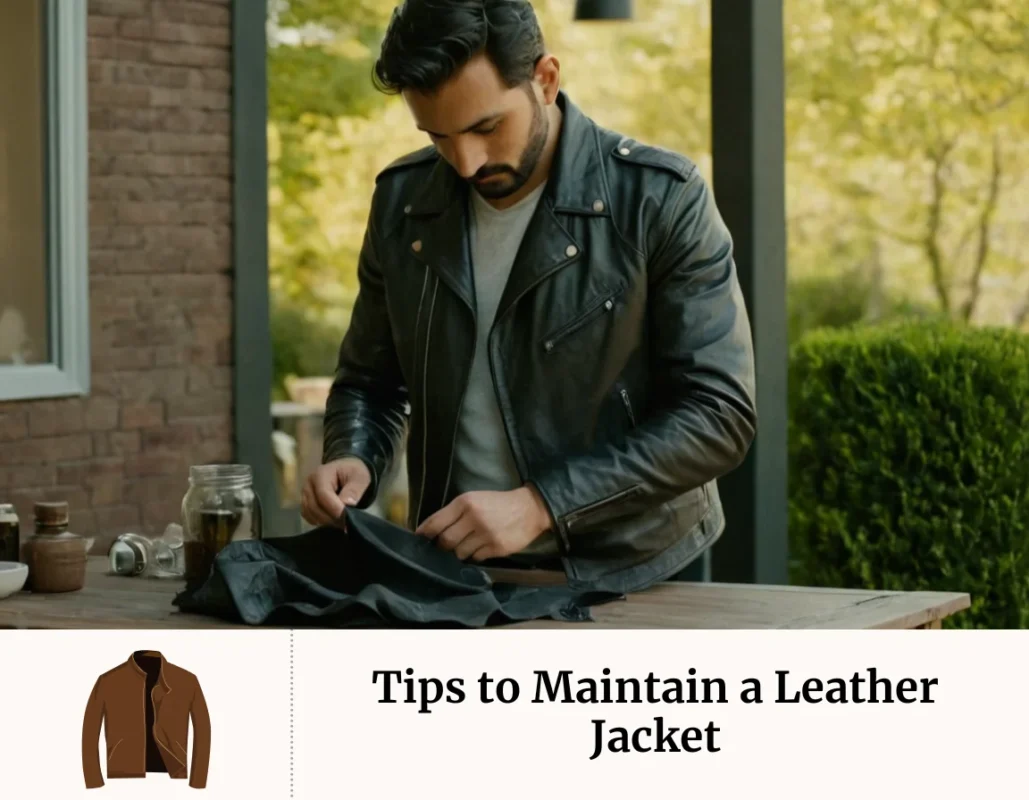 how to maintain leather jacket​