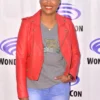aisha tyler leather jacket​