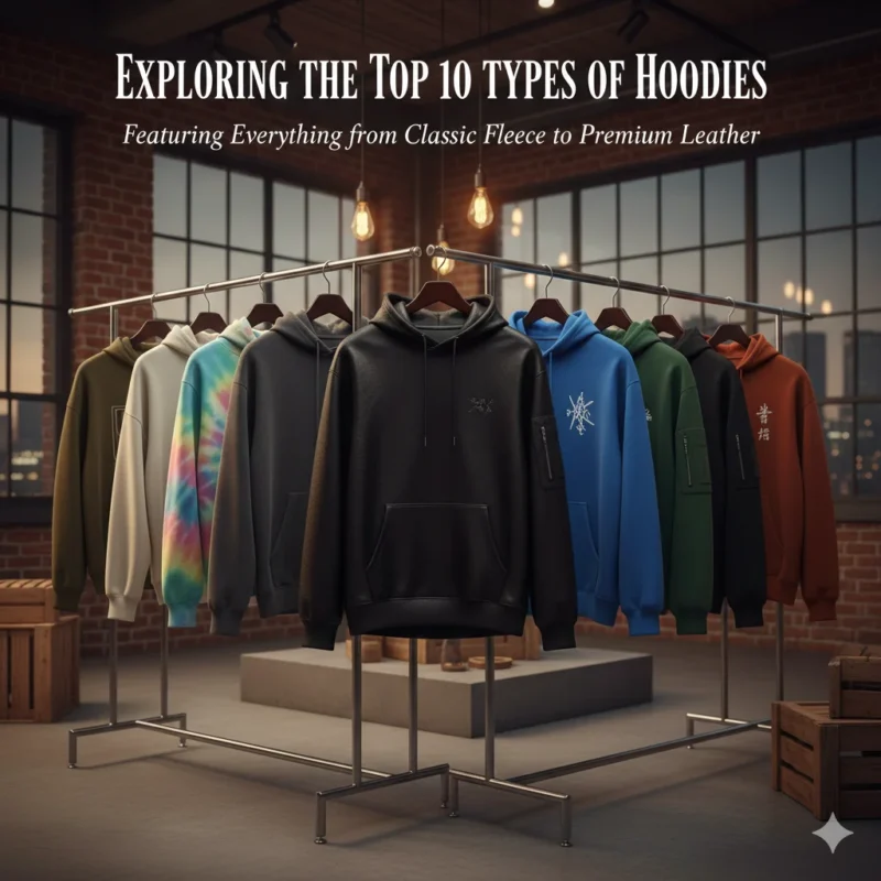 types of hoodies