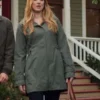Shop the Alexandra Breckenridge Virgin River S02 Green Jacket – a stylish and authentic green jacket inspired by the hit TV series.