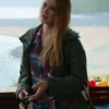 Shop the Alexandra Breckenridge Virgin River S02 Green Jacket – a stylish and authentic green jacket inspired by the hit TV series.