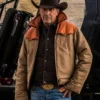 John Dutton Cotton Jacket – Kevin Costner Yellowstone