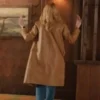 Melinda Monroe Virgin River S06 Brown Leather Coat - Image 3