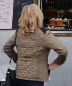 Muriel Saint Claire Virgin River Brown Quilted Jacket