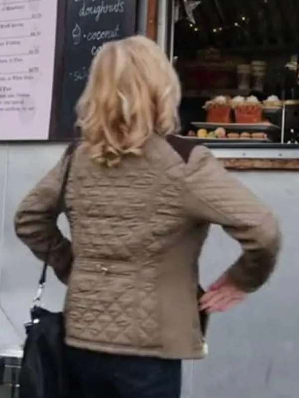 Muriel Saint Claire Virgin River Brown Quilted Jacket