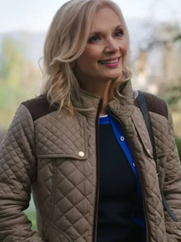 Muriel Saint Claire Virgin River Brown Quilted Jacket