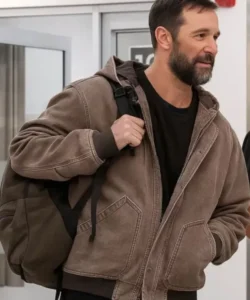 The Pitt Noah Wyle Brown Denim Jacket