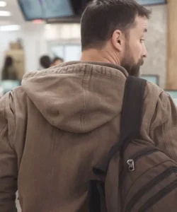 The Pitt Noah Wyle Brown Denim Jacket