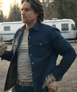 Shop the Virgin River S04 Martin Henderson Blue Jacket – a stylish and authentic blue jacket inspired by the hit TV series