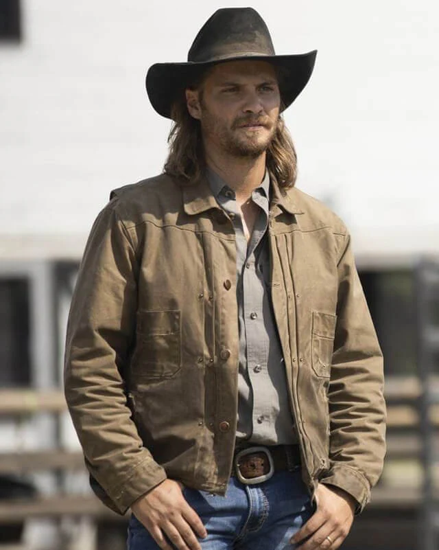 Yellowstone Kayce Dutton Trucker Jacket - Image 2