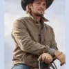 Yellowstone Kayce Dutton Trucker Jacket - Image 3