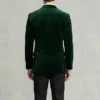 Velvet Tuxedo Green Jacket