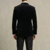 Velvet tuxedo Jacket Mens Black